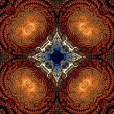 Sorunsuz raster desen oryantal tarzı çiçek psychedelic mozaik desen duvar kağıdı, arka planlar, halılar, halı için dekor için.