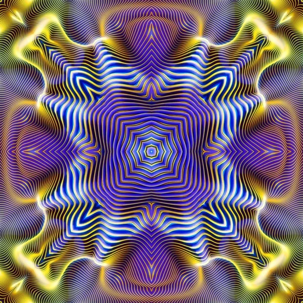 Sorunsuz raster desen oryantal tarzı çiçek psychedelic mozaik desen duvar kağıdı, arka planlar, halılar, halı için dekor için.