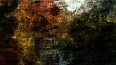 psychedelic arka plan rengi kaotik fırça darbeleri farklı fırça boyutları suluboya stilizasyon üzerinden.