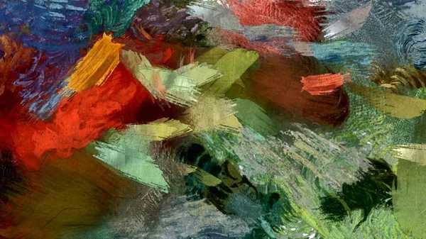 Abstract Ιστορικό Ψυχεδελικό Από Χρώμα Χαοτική Πινέλο Εγκεφαλικά Επεισόδια Από — Φωτογραφία Αρχείου
