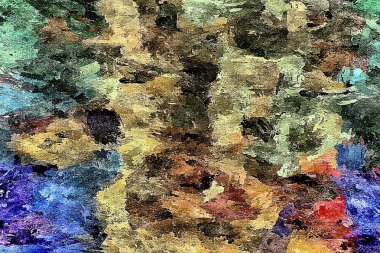 arka plan renginden kaotik noktalar fırça darbeleri farklı boyutlarda bulanık