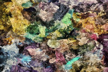 arka plan renginden kaotik noktalar fırça darbeleri farklı boyutlarda bulanık