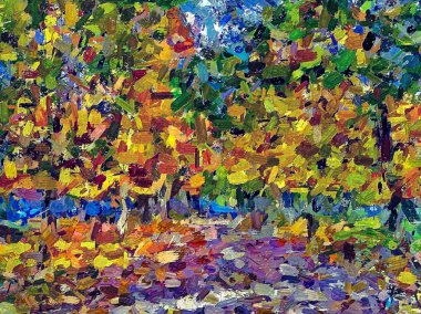 arka plan renginden kaotik noktalar fırça darbeleri farklı boyutlarda bulanık