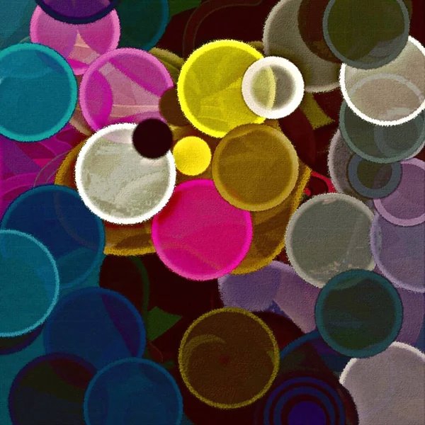 Abstrakter Hintergrund mit Texturstilisierung verschwommener farbiger Flecken von Aquarellfarbe — Stockfoto