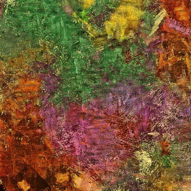 alt boya uygulanması dokulu arka plan psychedelic. Bilgisayar Stilizasyon boya petrol inmenin farklı şekil ve büyüklükte fırçaları ile