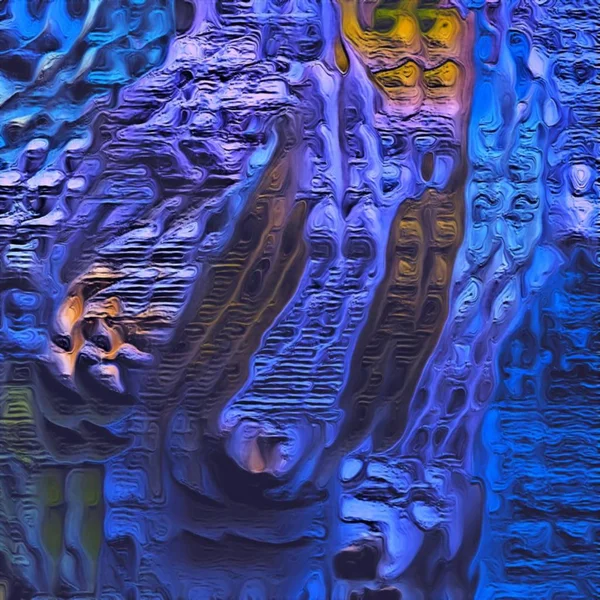 Abstract grunge achtergrond van kleur chaotische wazige vlekken brushstrokes van verschillende groottes — Stockfoto