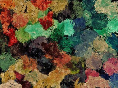 Soyut psychedelic arka plan, suluboya stilizasyon. Tasarım için doku