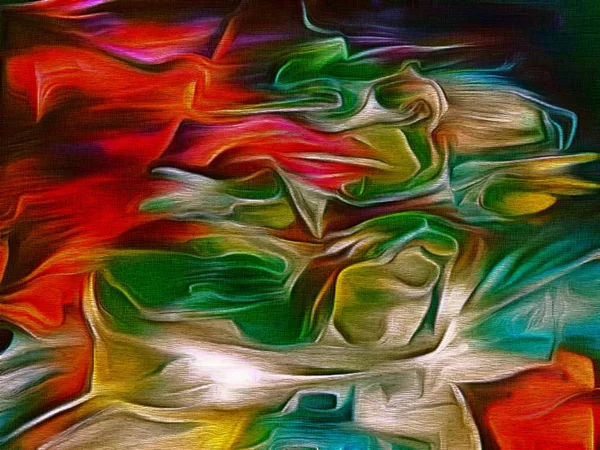 Abstraktní psychedelická textura pozadí barva tužka stylizace pro návrh — Stock fotografie