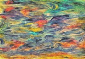Картина, постер, плакат, фотообои "abstract psychedelic background, watercolor stylization. texture for design", артикул 278221722