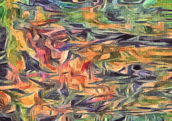 Abstrakter psychedelischer Hintergrund, Aquarellstilisierung. Textur für Design — Stockfoto