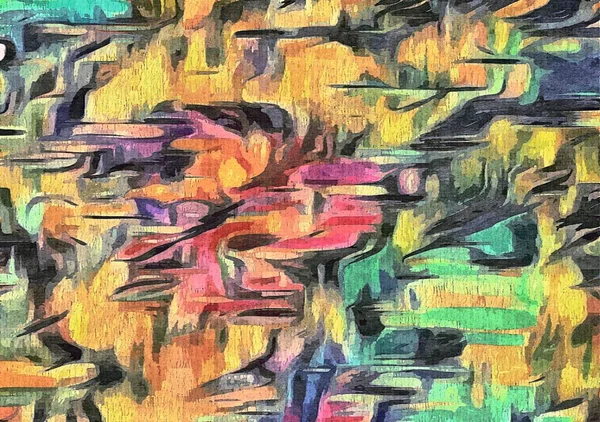 Abstrakt psykedelisk bakgrund, akvarell stilisering. Textur för design — Stockfoto