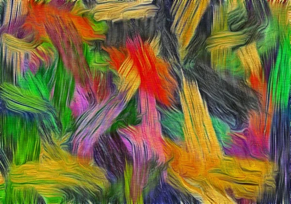 Renk kalem stilizasyon ile soyut fraktal psychedelic şekil dokusu — Stok fotoğraf