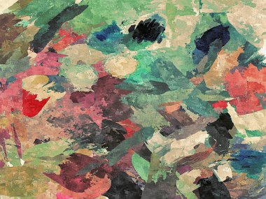 Soyut psychedelic arka plan, suluboya stilizasyon. Tasarım için doku.