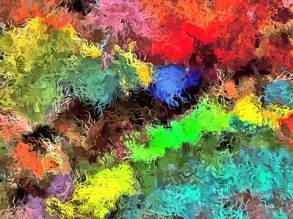 Αφηρημένο grunge υπόβαθρο από χρώμα χαοτική θολά σημεία πινελιές διαφόρων μεγεθών. — Διανυσματικό Αρχείο