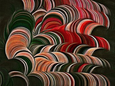 Soyut psychedelic grunge arka plan grafik stilizasyon dokulu tuval üzerine kaotik bulanık konturlar ve boya konturları.