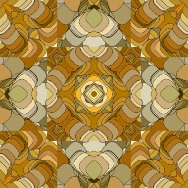 Soyut çiçek süsü, kabile etnik deseni, kart tasarımı için izole dekoratif unsur Vektör moda illüstrasyonu