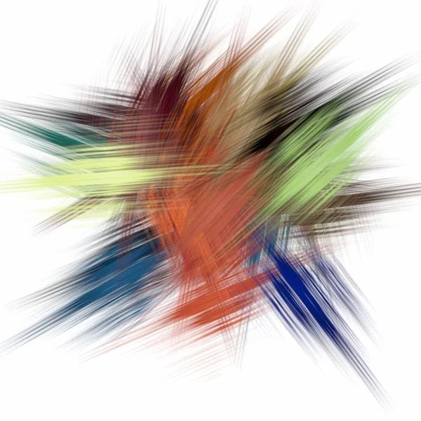 Abstracte Achtergrond Psychedelische Textuur Van Penseelstreken Van Gekleurde Verf Van — Stockfoto