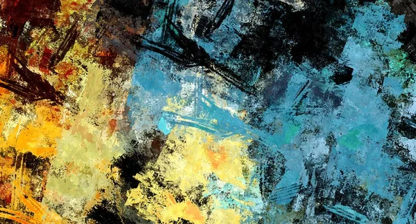 Abstrakcyjne Tło Kolorowe Grunge Tekstury Chaotyczne Pociągnięcia Pędzla Pędzle Farby — Zdjęcie stockowe