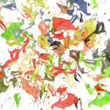 soyut arkaplan renklendirilmiş grunge desen kaotik fırça darbeleri ve boya fırçaları