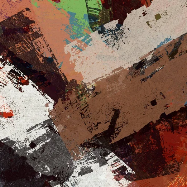 Elvont Háttér Színes Grunge Textúra Akvarell Stilizálása Kaotikus Ecsetvonások — Stock Fotó