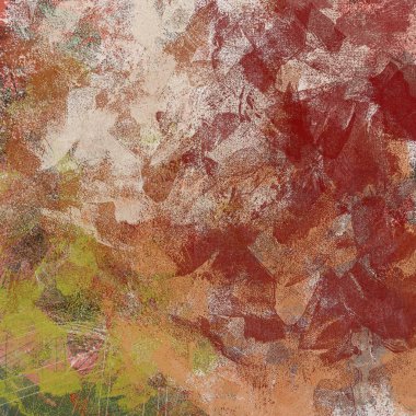 soyut arkaplan renklendirilmiş grunge desen kaotik fırça darbeleri ve boya fırçaları