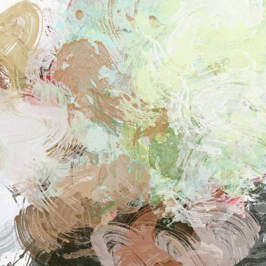 soyut arkaplan renklendirilmiş grunge desen kaotik fırça darbeleri ve boya fırçaları