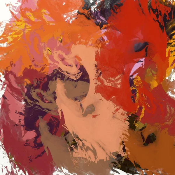 Αφηρημένο Φόντο Χρωματιστά Grunge Υφή Χαοτικές Πινελιές Βούρτσα Και Πινέλα — Φωτογραφία Αρχείου
