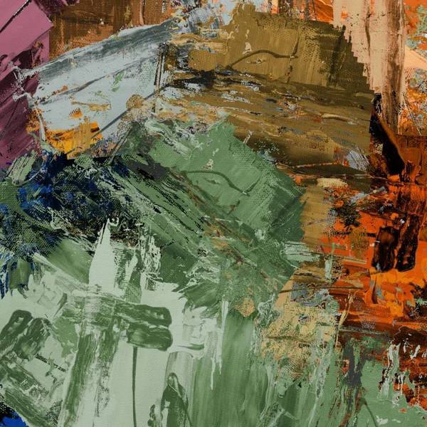 Abstraktní Pozadí Barevné Grunge Textury Chaotické Tahy Štětcem Štětce — Stock fotografie