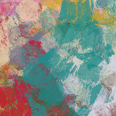 soyut arkaplan renklendirilmiş grunge deseni kaotik fırça darbelerinin suluboya stilize edilmesi.