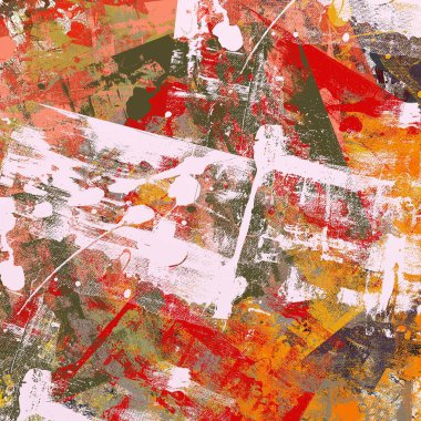 soyut arkaplan renklendirilmiş grunge deseni kaotik fırça darbelerinin suluboya stilize edilmesi.