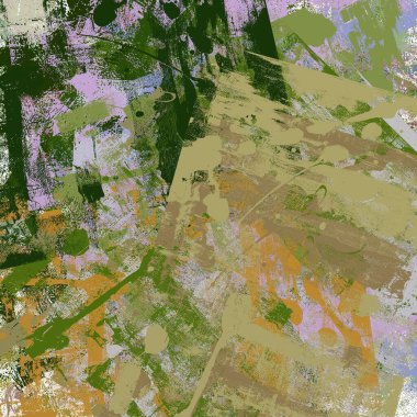 soyut arkaplan renklendirilmiş grunge deseni kaotik fırça darbelerinin suluboya stilize edilmesi.