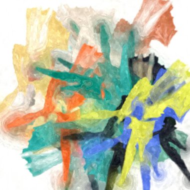 soyut arkaplan renklendirilmiş grunge deseni kaotik fırça darbelerinin suluboya stilize edilmesi.