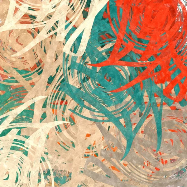 soyut arkaplan renklendirilmiş grunge deseni kaotik fırça darbelerinin suluboya stilize edilmesi.