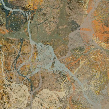 soyut arkaplan renklendirilmiş grunge deseni kaotik fırça darbelerinin suluboya stilize edilmesi.