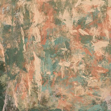 soyut arkaplan renklendirilmiş grunge desen kaotik fırça darbeleri ve boya fırçaları