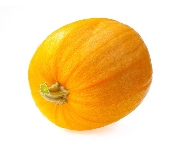 Narancssárga Tök Elszigetelt Fehér — Stock Fotó