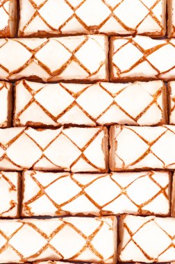 Arka plan olarak lezzetli puf böreği