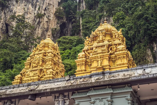 Vista Das Cavernas Batu Durante Dia Perto Kuala Lumpur Malásia — Fotografia de Stock