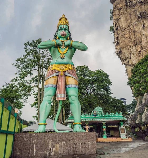 Lord Hanuman Staty Vid Batu Caves Kuala Lumpur Malaysia — Stockfoto
