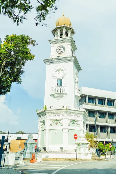 Queen Victoria Memorial clock tower - The tower was commissioned in 1897, during Penangs colonial days