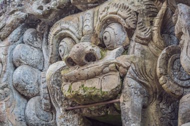 Eski Hindu Tapınağı, Goa Gajah Ubud adanın Bali, Endonezya'nın yakınındaki.
