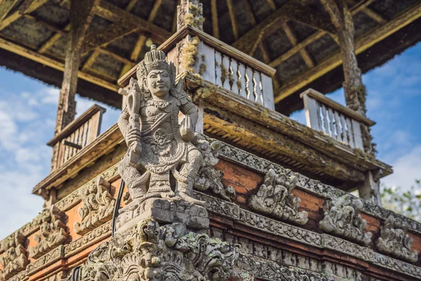 Architectural Details Traditional Balinese Hindu Temple Taman Ayun Mengwi Bali — Stock Photo, Image