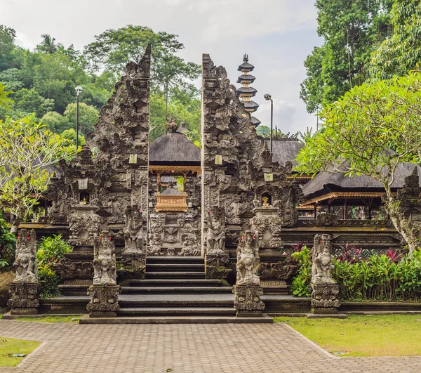 View Pura Gunung Lebah Temple Bali Indonesia — Stock Photo, Image