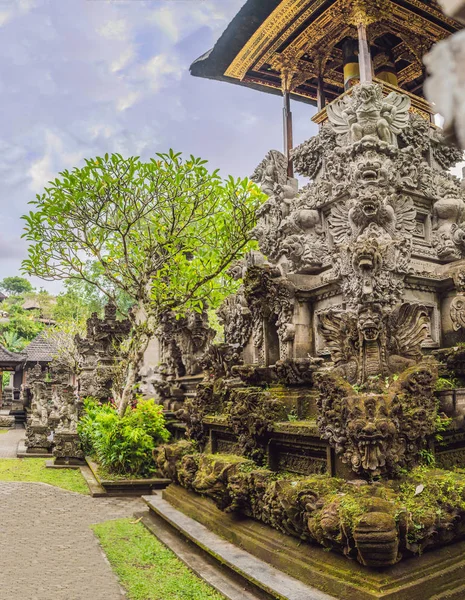 インドネシア バリ島寺院 Pura グヌンられるグヌン テンプルのビュー — ストック写真