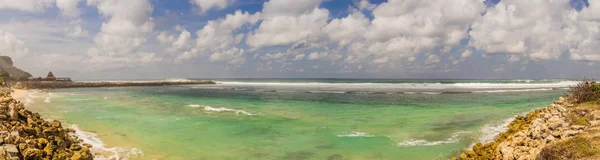 Vakker Melasti Beach Med Turkis Bali Island Indonesia – stockfoto