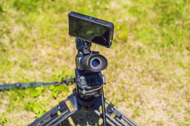 ticari üretim profesyonel sinema kamerada ayarla