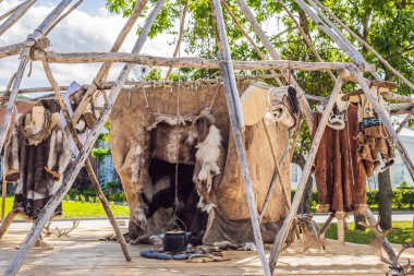 Çukotka Ulusal yaranga, hayvan derileri çok Kuzey sakinlerinin ev