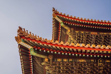 Pekin, Çin 'deki Yasak Şehrin eski kraliyet sarayları