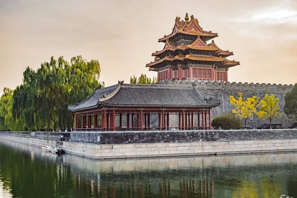 Αρχαία βασιλικά παλάτια της Απαγορευμένης Πόλης στο Πεκίνο, Κίνα — Φωτογραφία Αρχείου
