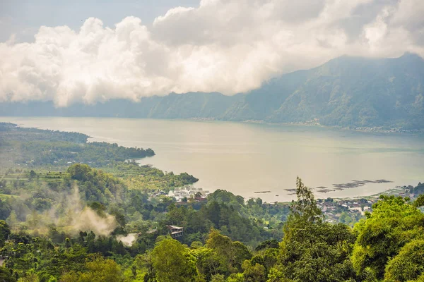 Manzara batur yanardağ bali Adası, Endonezya — Stok fotoğraf